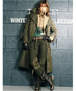 10 trenchs : Trench V&eacute;g&eacute;tal de IKKS Women