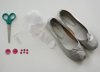 Customiser une paire de ballerines