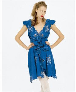 10 robes du soir : Robe bleue de Morgan