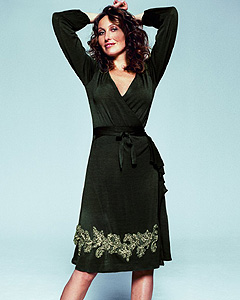 10 tenues tendance pour la rentr&eacute;e - Robe cache-coeur de Antik-Batik