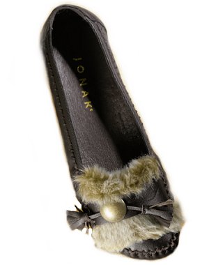10 cr&eacute;ations en fausse fourrure : Ballerine fourrure de Jonak