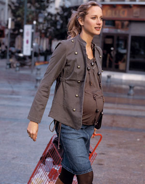 10 tenues pour femmes enceintes : Tenue shopping de La Redoute