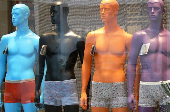 L'ouverture du BHV Homme