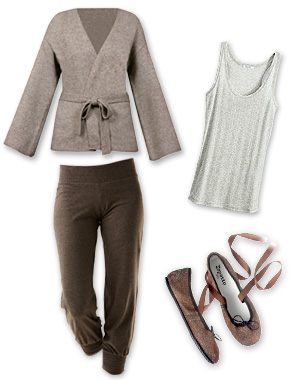 Le look cocooning : la tenue