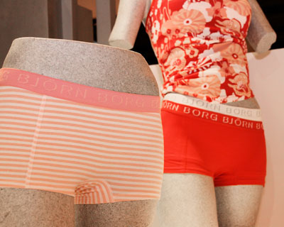 Nouveaut&eacute;s habillement : les boxers pour fille de Bl&ouml;rn Borg