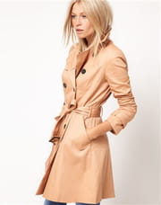 Trench nude d'Asos