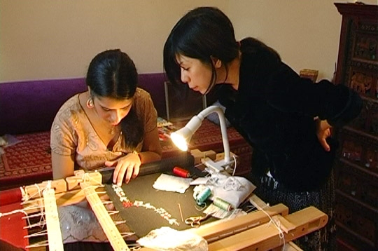 Shikha dans son atelier