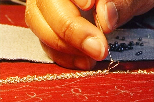 Broderie de perles