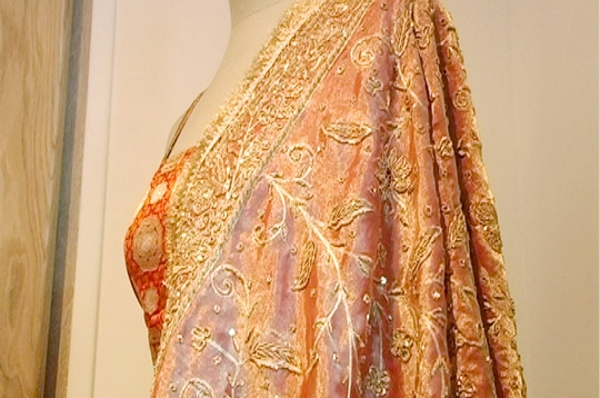 Robe de mari�e indienne