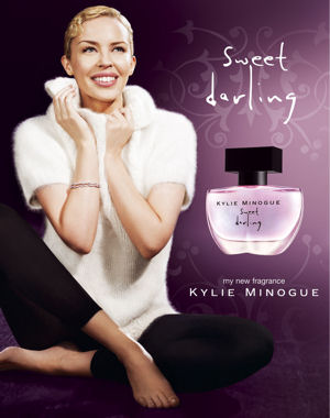 kylie minogue son parfum sweet darling