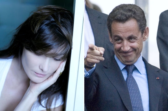 Carla Bruni, la nouvelle dame de coeur du Pr�sident