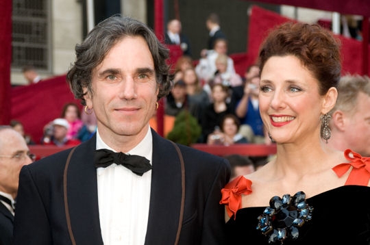 Daniel Day-Lewis couple
