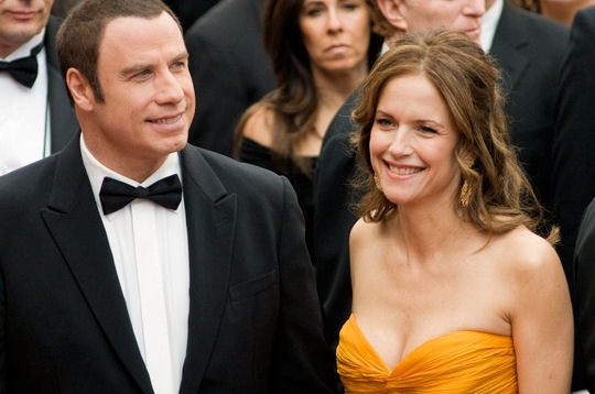 John Travolta couple