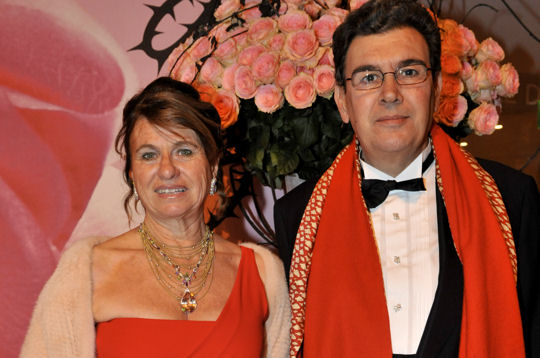 michel pastor et son &eacute;pouse