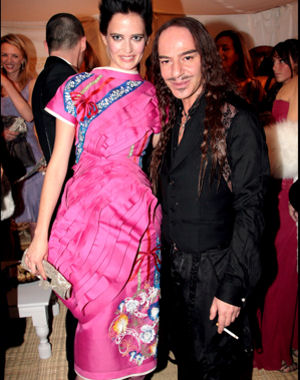 eva green et john galliano
