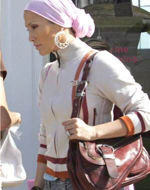 Jennifer Lopez sac Dior gaucho